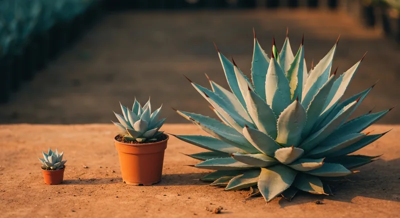 Capa do guia de compra de muda de Agave Dragao (Agave attenuata): Agave Dragão