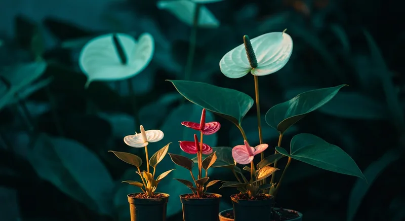 Capa do guia de compra de muda de Anturio Branco (Anthurium andraeanum): Antúrio Branco
