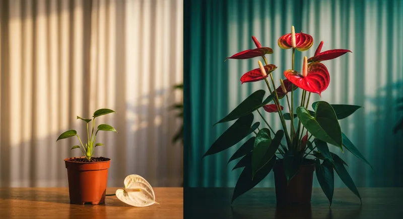 Capa do guia de compra de muda de Anturio Vermelho (Anthurium andraeanum): Antúrio Vermelho