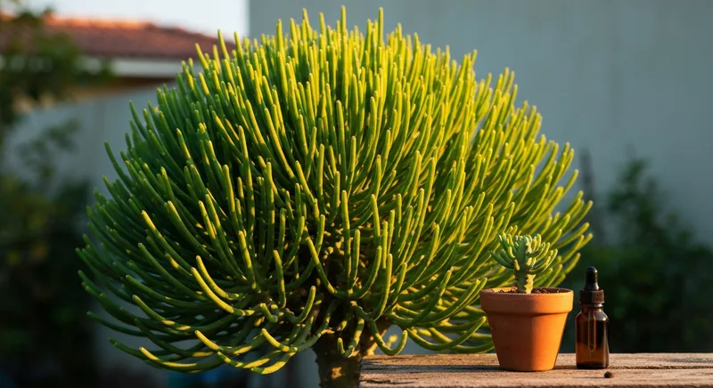Capa do guia de compra de muda de Aveloz (Euphorbia tirucalli): Aveloz
