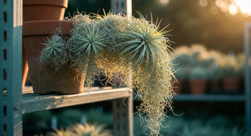 Capa do guia de compra de muda de Bromelia Tillandsia (Tillandsia usneoides): Tillandsia usneoides