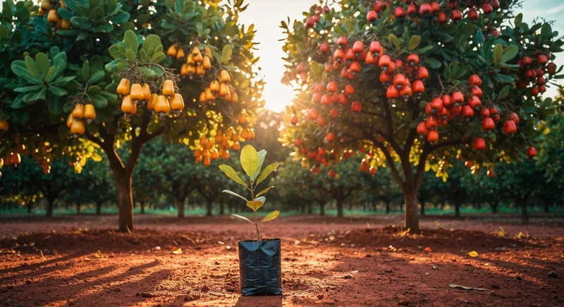 Capa do guia de compra de muda de Caju (Anacardium occidentale): Caju anão