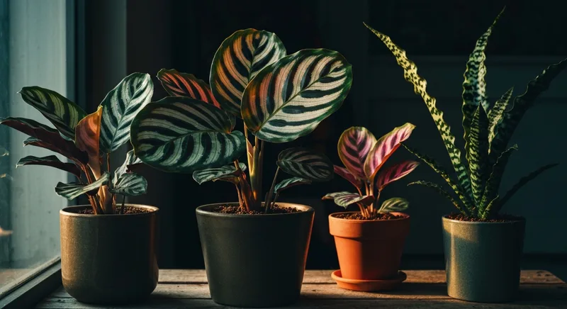 Capa do guia de compra de muda de Calathea (Calathea ornata): Calathea