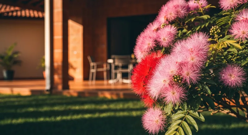 Capa do guia de compra de muda de Caliandra (Calliandra tweedii): Caliandra