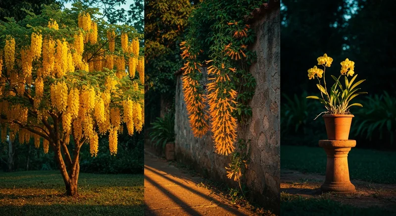 Capa do guia de compra de muda de Chuva De Ouro (Cassia ferruginea): Chuva de Ouro: árvore
