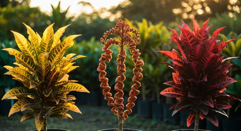 Capa do guia de compra de muda de Croton (Codiaeum variegatum): Cróton