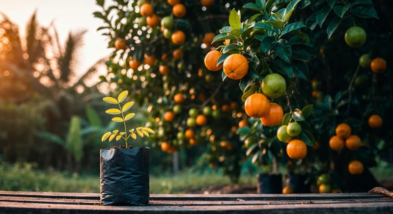 Capa do guia de compra de muda de Falso Mangostao (Garcinia xanthochymus): Falso Mangostão vs Verdadeiro ou Bacupari