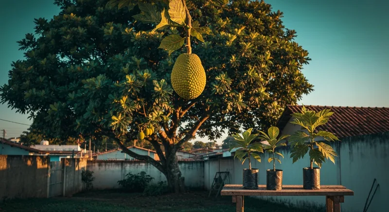 Capa do guia de compra de muda de Fruta Pao (Artocarpus altilis): Fruta-Pão