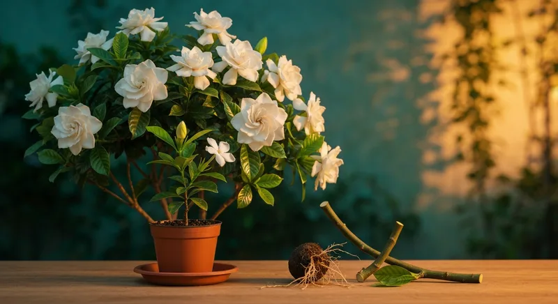 Capa do guia de compra de muda de Gardenia (Gardenia jasminoides): Gardênia