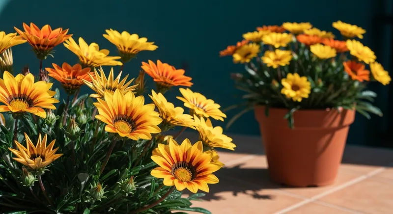 Capa do guia de compra de muda de Gazania (Gazania rigens): Gazânia
