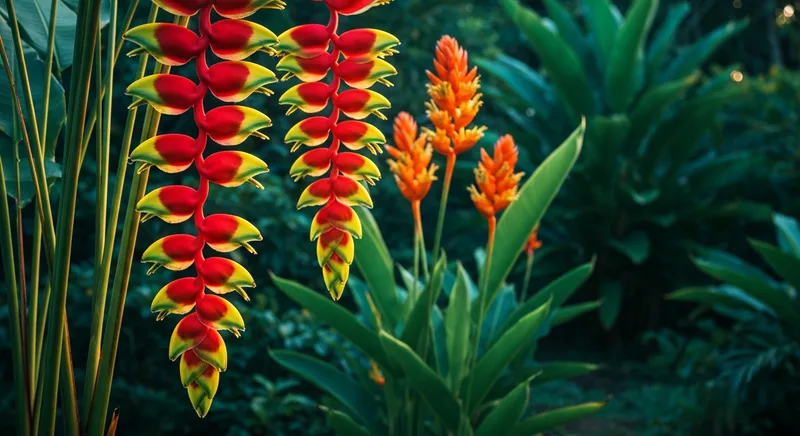 Capa do guia de compra de muda de Heliconia (Heliconia rostrata): Helicônia