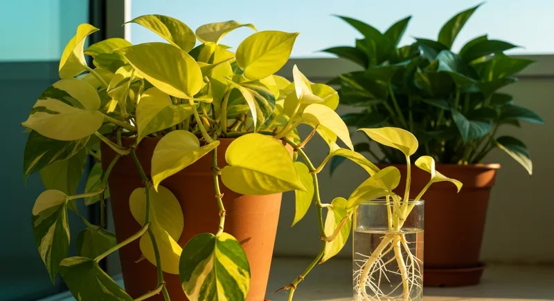 Capa do guia de compra de muda de Jiboia Limao (Epipremnum aureum): Jiboia Limão