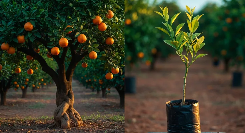 Capa do guia de compra de muda de Laranja Azeda (Citrus aurantium): Laranja Azeda: porta-enxerto ou fruteira