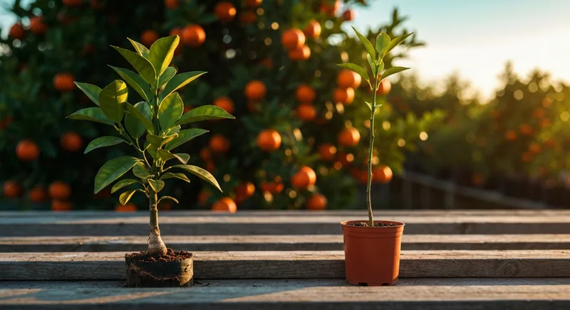 Capa do guia de compra de muda de Laranja Barao (Citrus sinensis): Laranja Barão