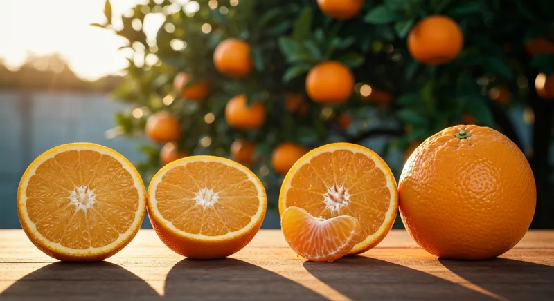 Capa do guia de compra de muda de Laranja Hamlin (Citrus sinensis): Laranja Hamlin é doce