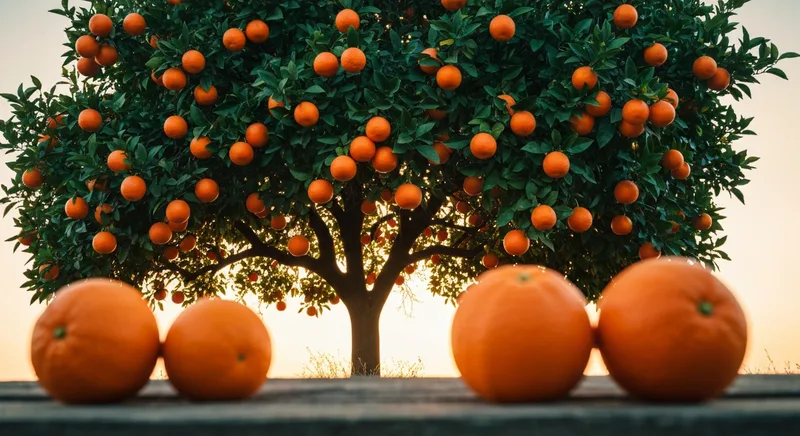 Capa do guia de compra de muda de Laranja Rubi (Citrus sinensis): Laranja Rubi vale a pena