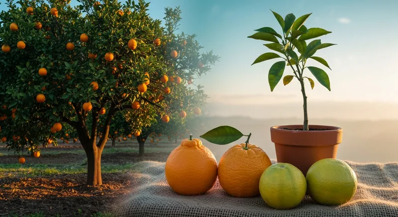 Capa do guia de compra de muda de Laranja Seleta (Citrus sinensis): Laranja Seleta