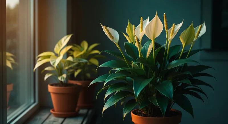 Capa do guia de compra de muda de Lirio Da Paz (Spathiphyllum wallisii): Lírio da Paz
