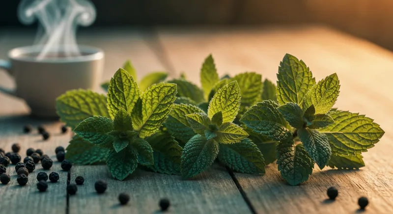 Capa do guia de compra de muda de Menta (Mentha arvensis): Menta ou hortelã