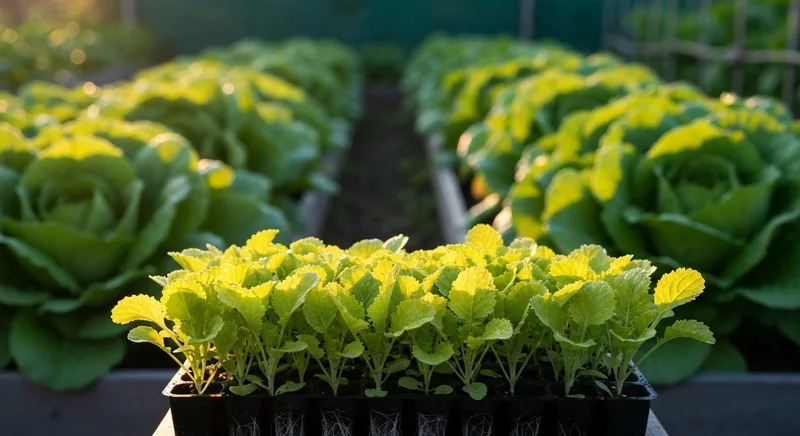 Capa do guia de compra de muda de Mostarda (Brassica juncea): Mostarda é árvore ou hortaliça