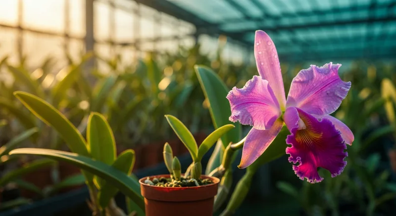 Capa do guia de compra de muda de Orquidea Cattleya (Cattleya labiata): Orquídea Cattleya
