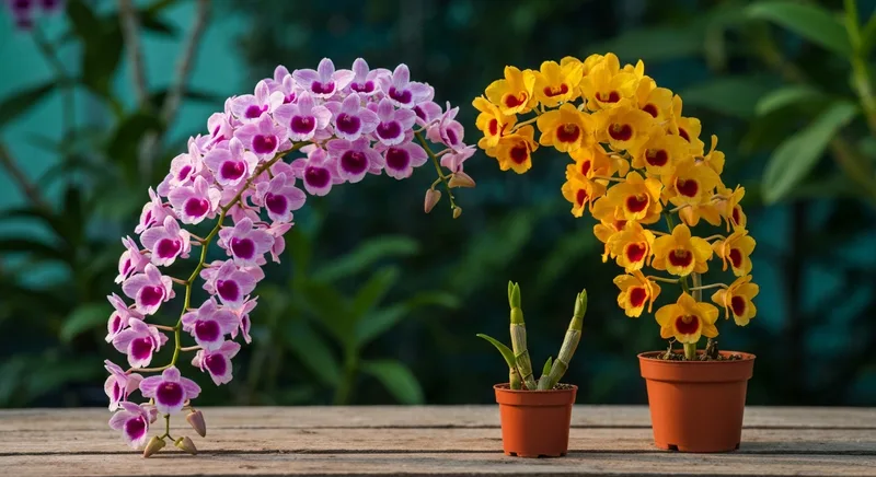 Capa do guia de compra de muda de Orquidea Dendrobium (Dendrobium nobile): Orquídea Dendrobium