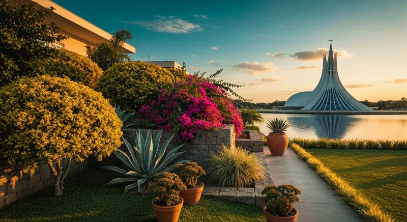 Paisagismo e jardim em Belo Horizonte: O que plantar em Belo Horizonte: o guia do jardim que sobrevive ao inverno seco
