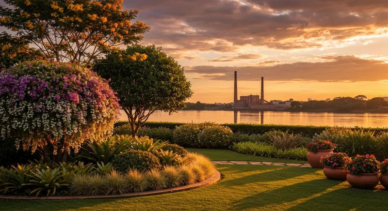 Paisagismo e jardim em Porto Alegre: O que plantar em Porto Alegre: o guia do jardim que sobrevive ao calor úmido