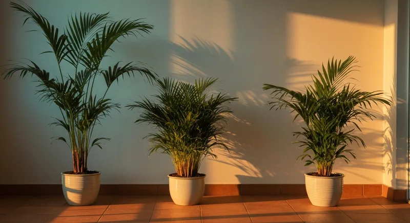 Capa do guia de compra de muda de Palmeira Kentia (Howea forsteriana): Palmeira Kentia