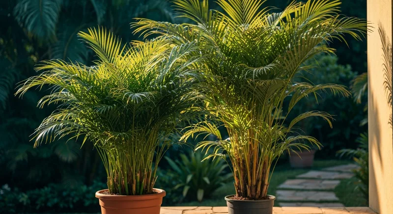 Capa do guia de compra de muda de Palmeira Macarthur (Ptychosperma macarthurii): Palmeira-Macarthur ou Areca-bambu