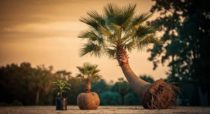Capa do guia de compra de muda de Palmeira Sabal (Sabal palmetto): Palmeira Sabal