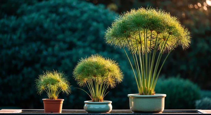 Capa do guia de compra de muda de Papiro (Cyperus papyrus): Papiro