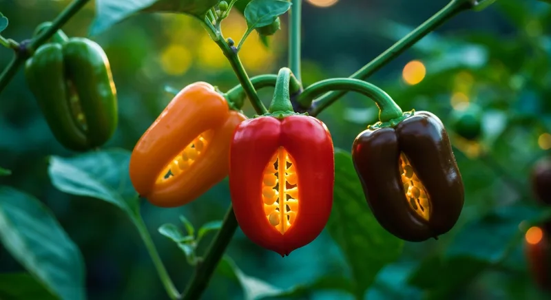 Capa do guia de compra de muda de Pimenta Habanero (Capsicum chinense): Pimenta-habanero