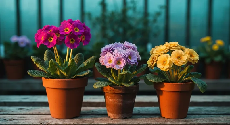 Capa do guia de compra de muda de Primula (Primula obconica): Prímula