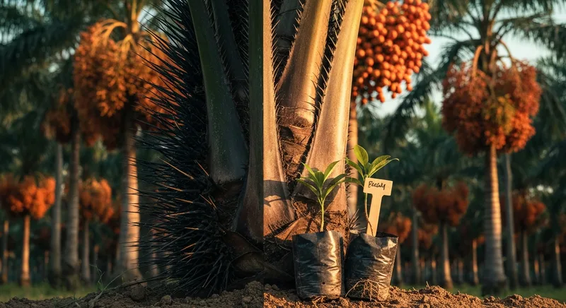 Capa do guia de compra de muda de Pupunha (Bactris gasipaes): Pupunha