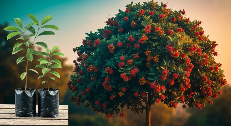 Capa do guia de compra de muda de Rambutan (Nephelium lappaceum): Rambutan