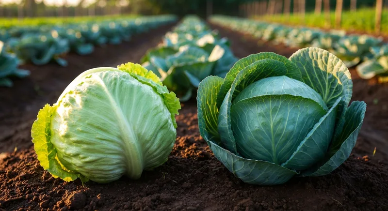 Capa do guia de compra de muda de Repolho (Brassica oleracea): Repolho ou alface americana