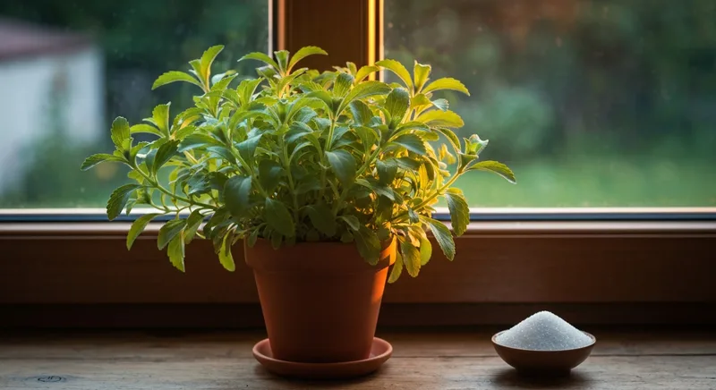 Capa do guia de compra de muda de Stevia (Stevia rebaudiana): Stévia: muda ou semente