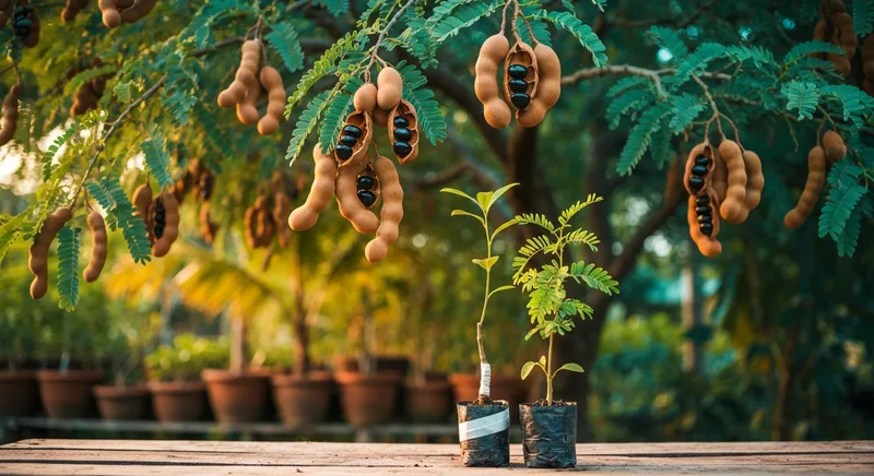 Capa do guia de compra de muda de Tamarindo (Tamarindus indica): Tamarindo
