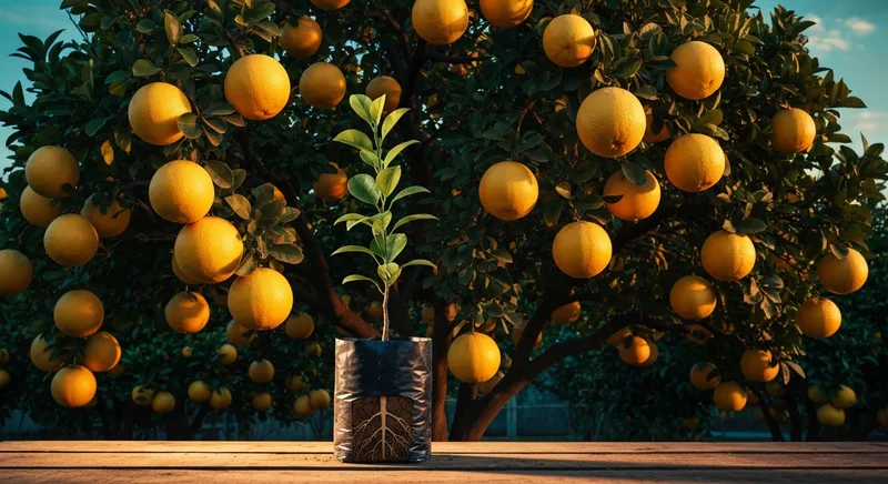 Capa do guia de compra de muda de Toranja (Citrus paradisi): Toranja gigante